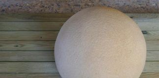 Esfera hormigón diámetro 30-40-50 cm Bocha de piedra