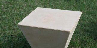 Mesa modelo buxo piedra artificial Mesa Buxo blanca