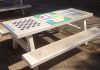 Mesa de Juegos Múltiples modelo Picnic Mesa de picnic tres juegos