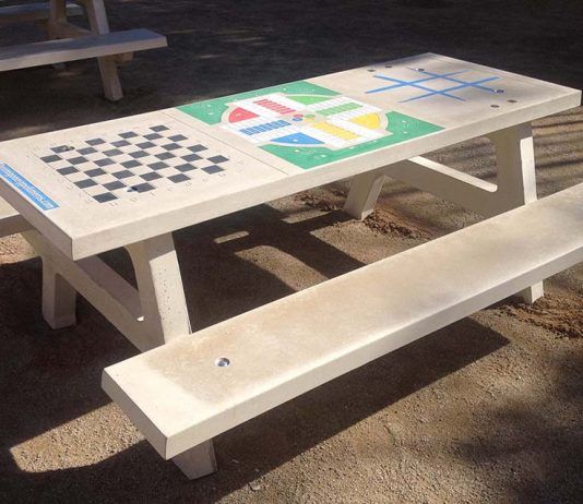 Mesa de Juegos Múltiples modelo Picnic Mesa de picnic tres juegos